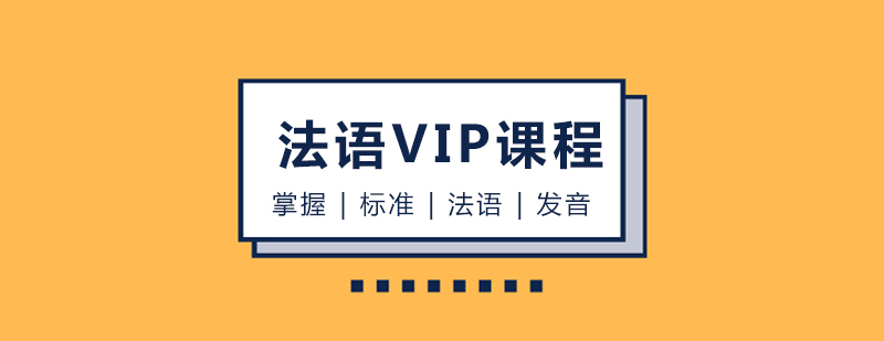 法语VIP课程教学场景
