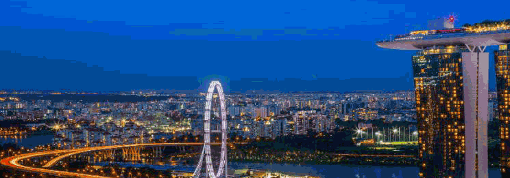 新加坡金融中心实景