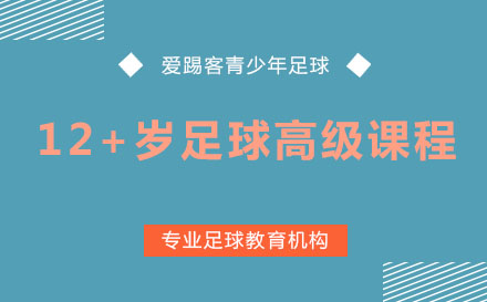 12+岁足球高级课程