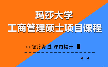 瑪莎大學(xué)工商管理碩士項(xiàng)目課程