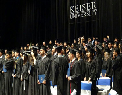 美国凯泽大学学员毕业典礼