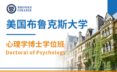 广州美国布鲁克斯大学心理学博士学位培训