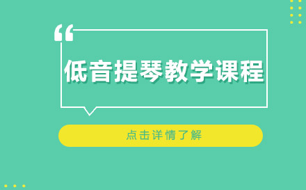 上海低音提琴教學(xué)課程
