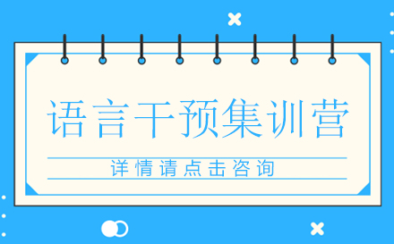 语言干预能力提升系统课程