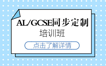 AL/GCSE同步定制培训班