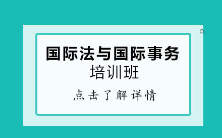 国际法与国际事务培训班