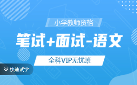 小学教师资格全科VIP无忧班