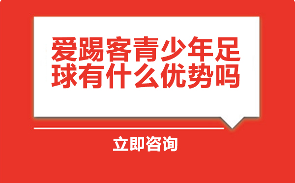 北京爱踢客青少年足球有什么优势吗