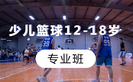 少儿篮球12-18岁专业班