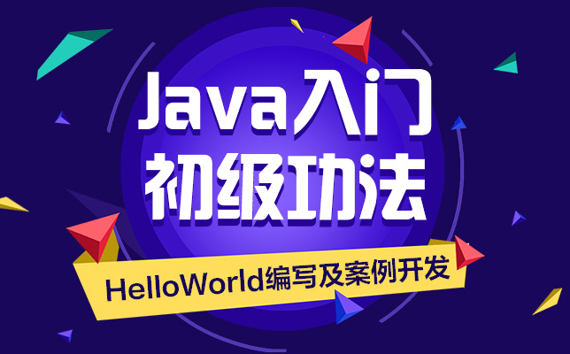 Java入门初级功法