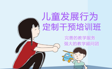 儿童发展行为定制干预培训班