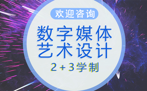 2+3专科学制数字媒体专业