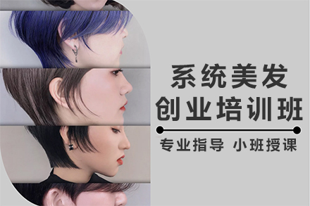 系统美发创业培训班