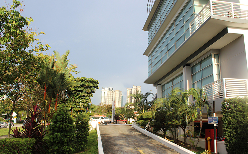 亚州城市大学校园环境