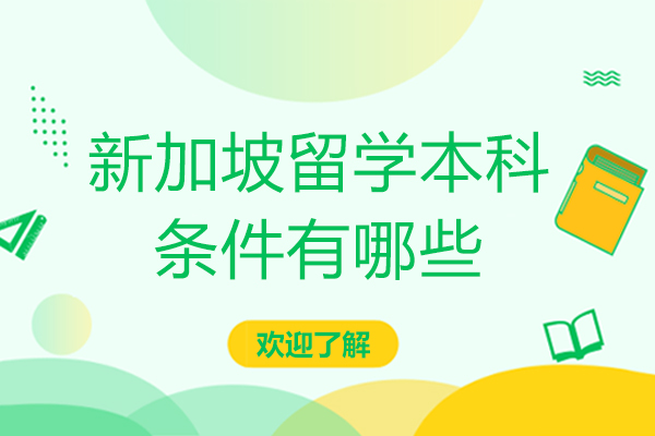 新加坡本科留学全攻略：申请条件、材料准备及院校解析