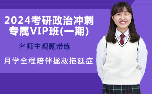 2024考研政治冲刺专属VIP班(一期)