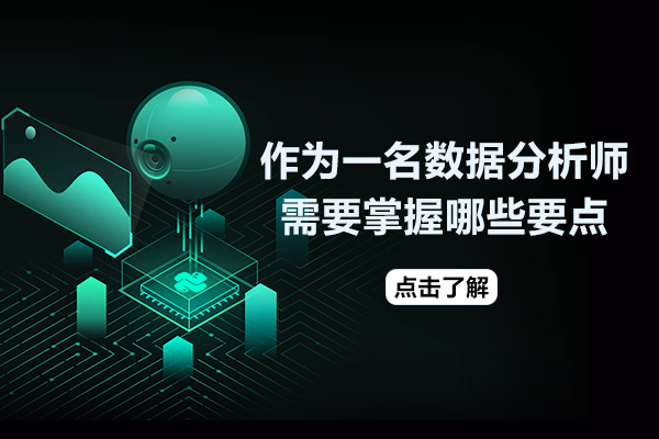 作为一名数据分析师需要掌握哪些要点