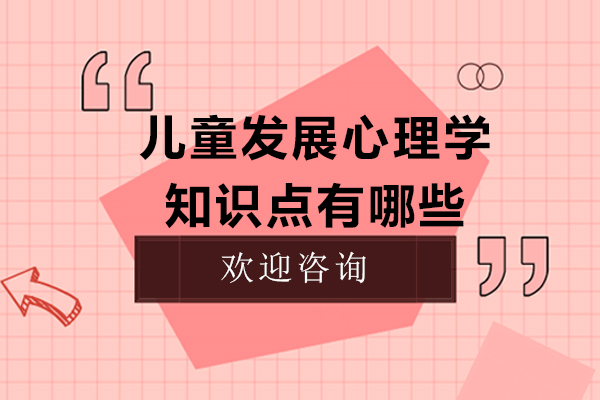 儿童心理发展核心知识点深度解析