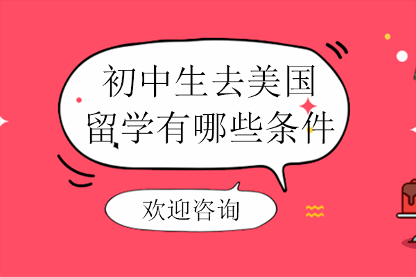 初中生去美国留学有哪些条件