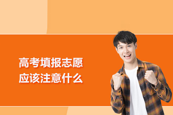 高考填报志愿应该注意什么