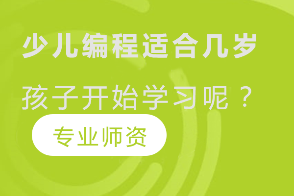 不同年龄段少儿编程学习指南