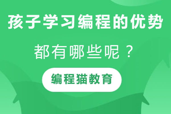 孩子学习编程的优势都有哪些