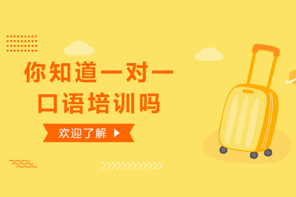 你知道一对一口语培训吗