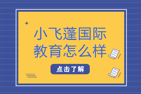 长沙小飞蓬国际教育怎么样
