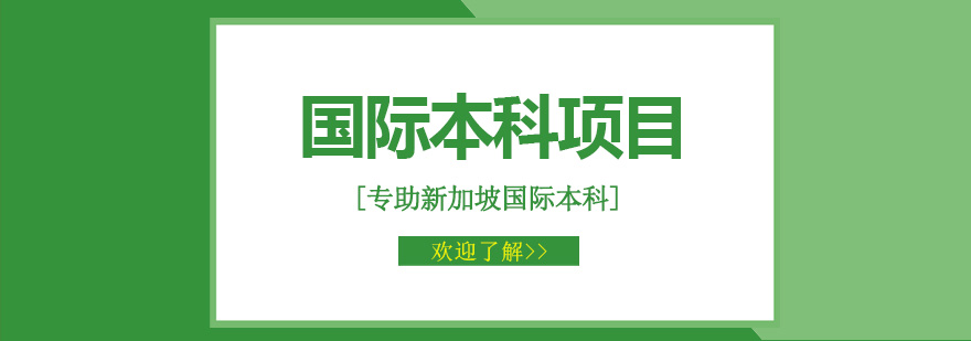 国际本科教学场景