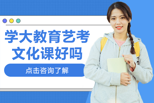 学大教育艺考文化课好吗