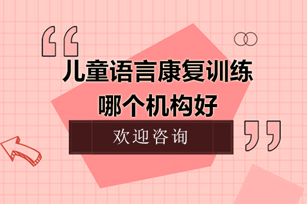 北京专业语言康复机构深度解析