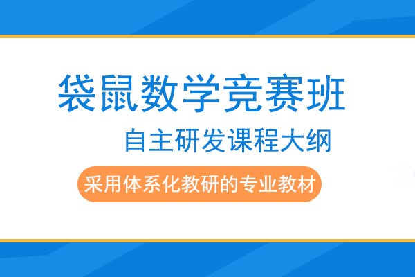 武汉袋鼠数学竞赛培训班