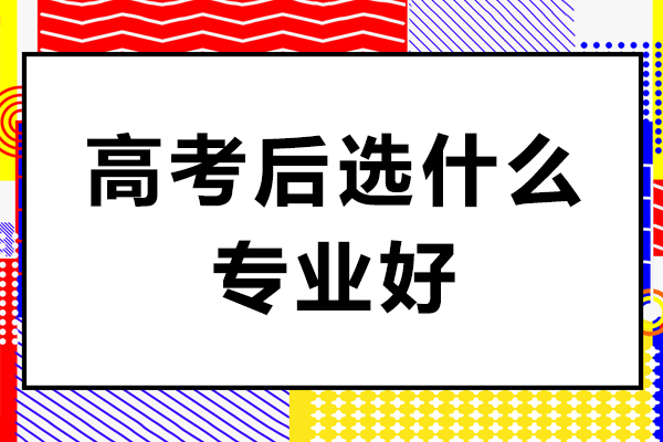 高考后选什么专业好