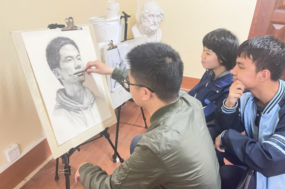 学校画室环境