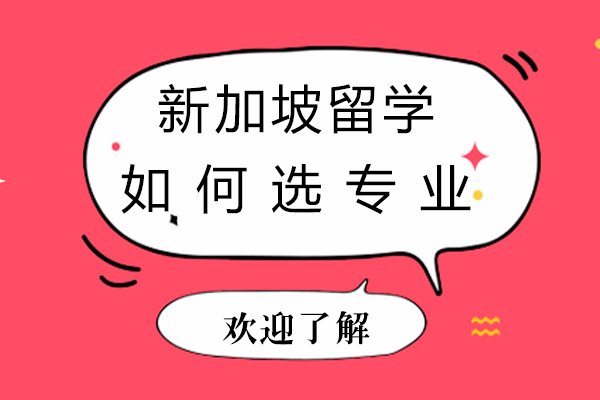 新加坡留学如何选专业