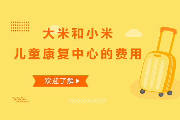 揭秘大米和小米康复中心课程费用与教学特色