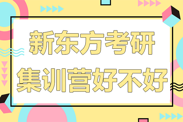 上海新东方考研集训营好不好