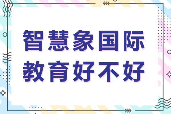 成都智慧象国际教育好不好-机构靠谱吗