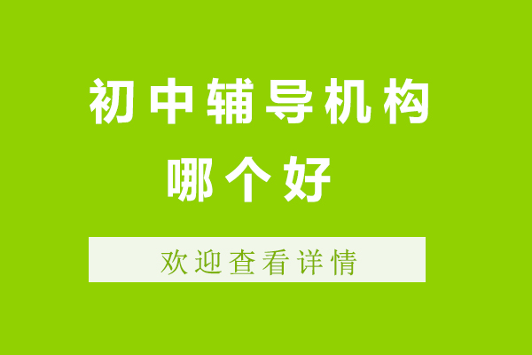 杭州初中辅导机构哪个好-初中培训班哪个好