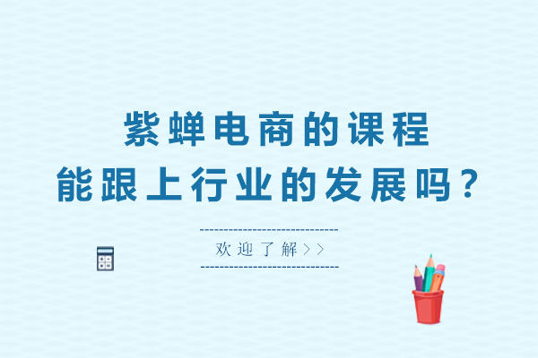 紫蝉电商课程体系与行业需求深度适配解析