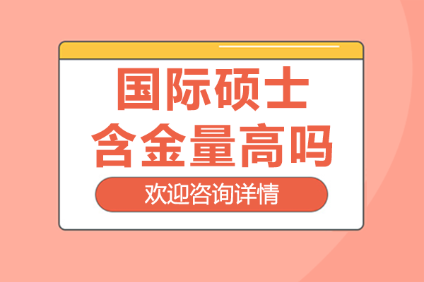 國際碩士學(xué)術(shù)價值深度解讀
