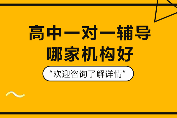 广州高中一对一辅导哪家机构好