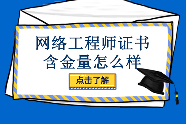 网络工程师证书含金量怎么样-有什么用处