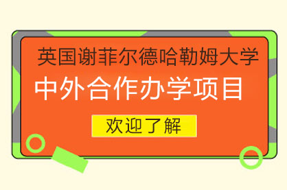 英国谢菲尔德哈勒姆大学中外合作办学国际本科项目