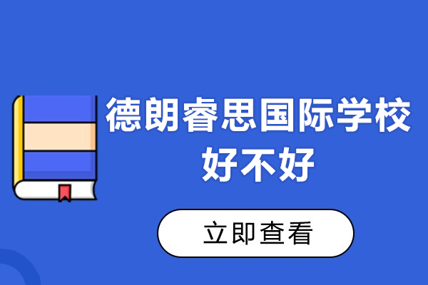 深度解析深圳德朗睿思国际学校办学特色