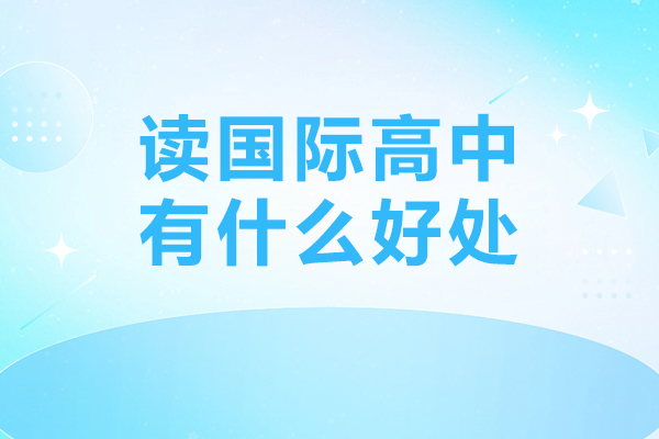 深圳国际高中教育优势深度剖析