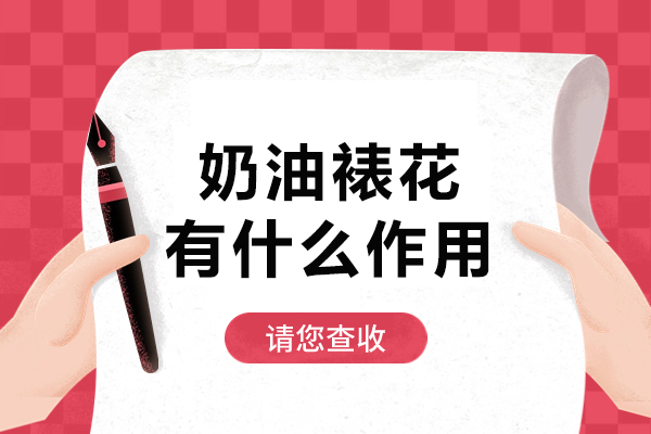 奶油裱花有什么作用-奶油裱花有哪些作用