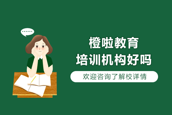 大连橙啦教育培训机构好吗
