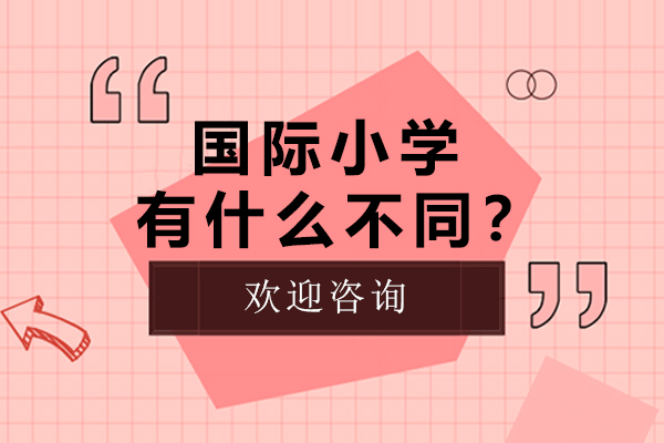 国际小学有什么不同？和普通小学比哪个好？