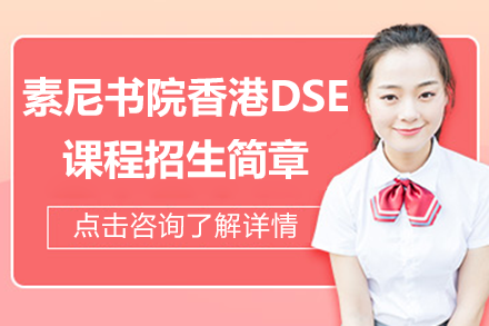 上海素尼書院香港DSE課程招生簡章
